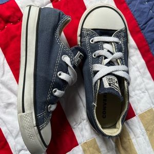Good condition Kids blue All Star Converse Shoes